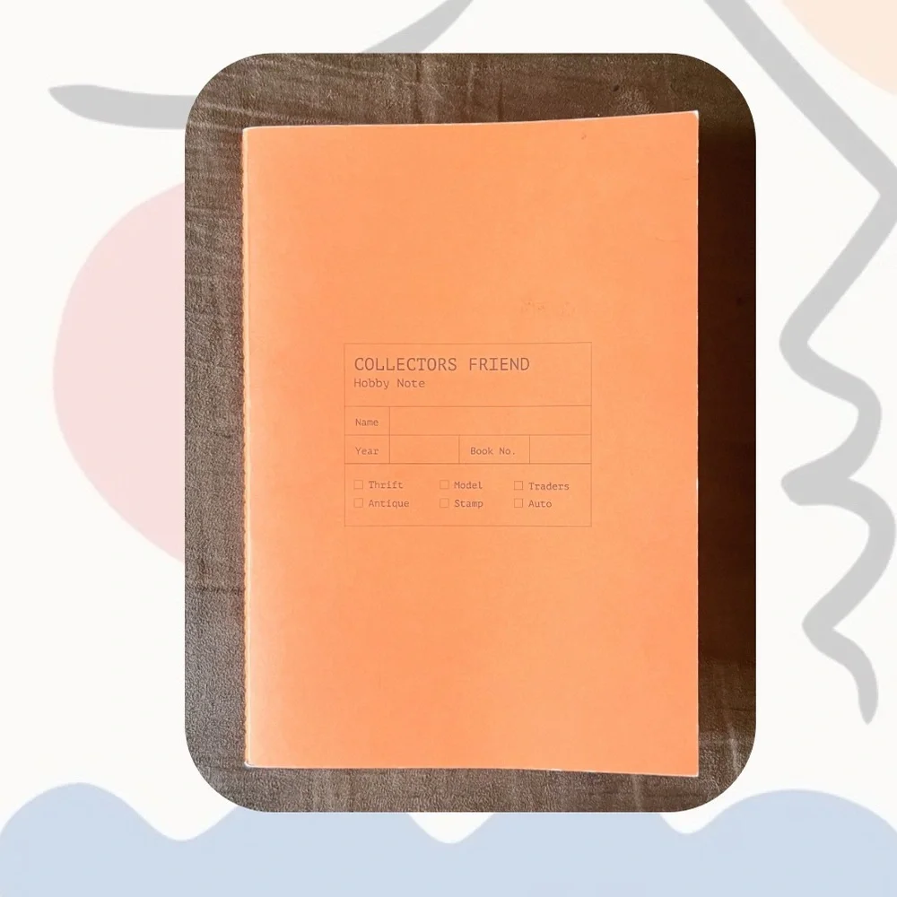 🆕 🎉 rare Collector’s Friend hobby tracker notebook journal planner
